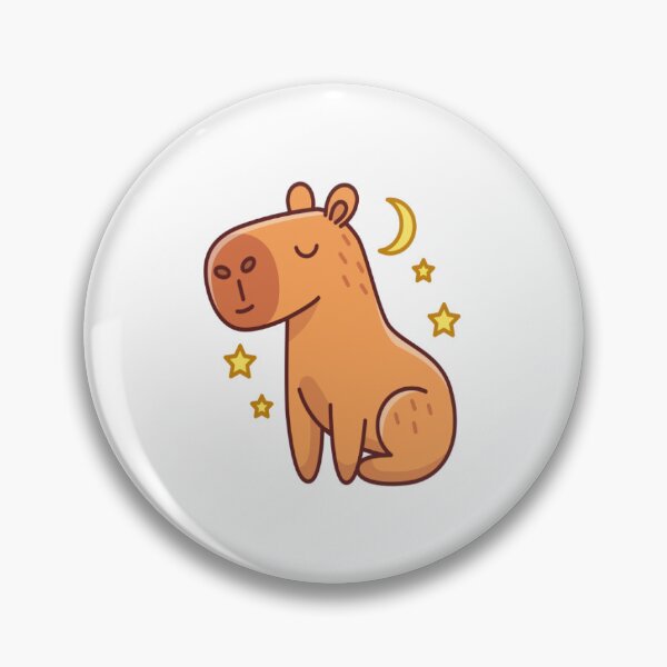 Item preview, Cute Capybara Loves designed and sold by Moad Fahim.