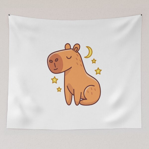 Item preview, Cute Capybara Loves designed and sold by Moad Fahim.