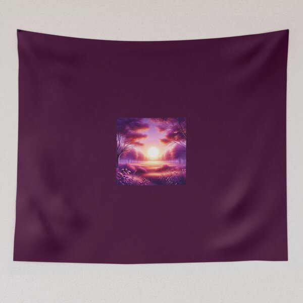 Item preview, Beautiful sunset in the forest. designed and sold by moni0490.