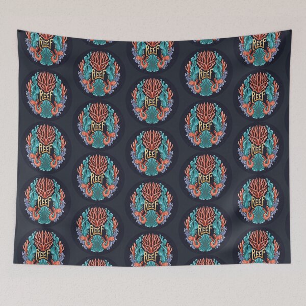 Item preview, #2 Colorful Coral Reef: Vibrant Underwater Ecosystem Symbol designed and sold by DistincTee.