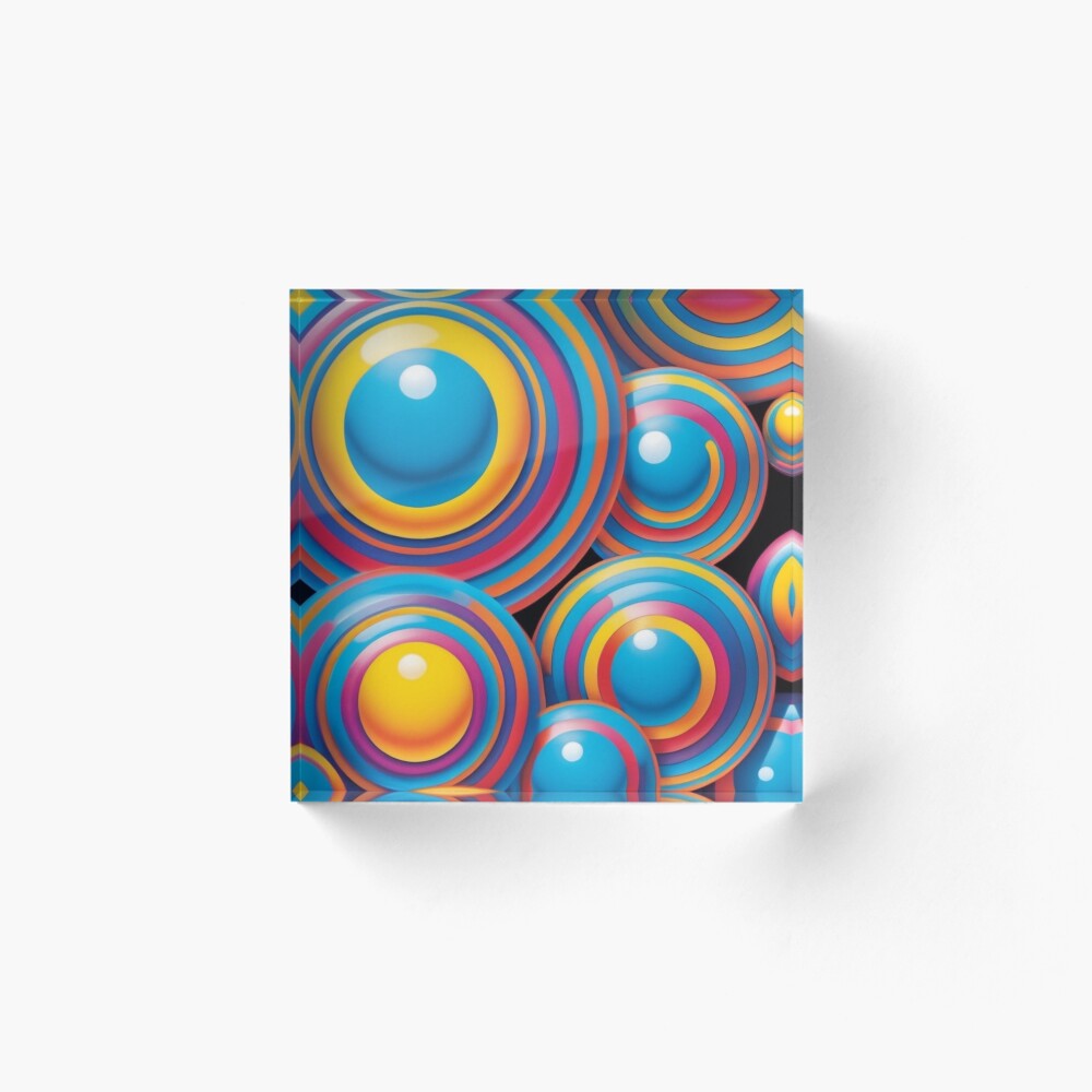 Item preview, Acrylic Block designed and sold by BubbleTextBox.