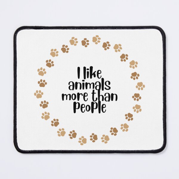 Item preview, I Like animals more than people designed and sold by baronessjack.