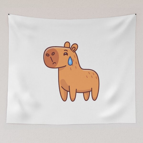 Item preview, Cute Capybara Loves designed and sold by Moad Fahim.