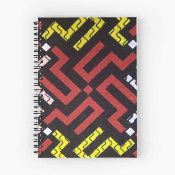 Item preview, brown yellow black print designed and sold by textileprint.