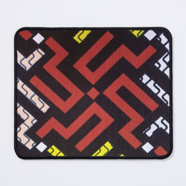 Item preview, brown yellow black print designed and sold by textileprint.