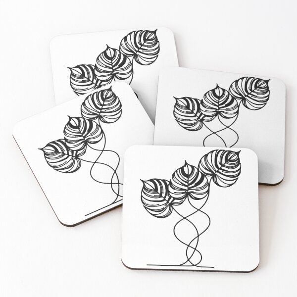 Item preview, Trilogy of Monstera Leaves designed and sold by Expressartzone.