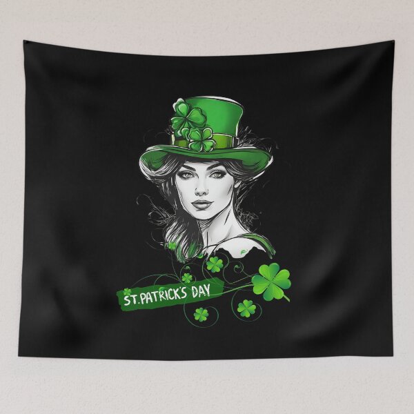 Item preview, St. Patrick's Day - Irish Woman designed and sold by BababuuuPrint.
