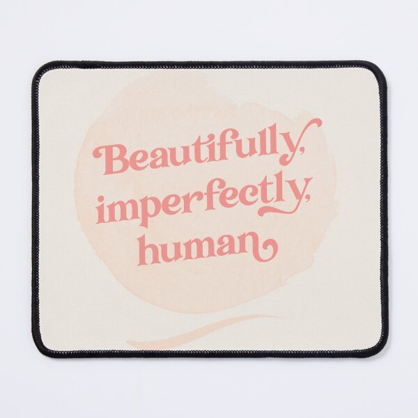 Item preview, Beautifully, Imperfectly, Human Typography designed and sold by PatternTango.