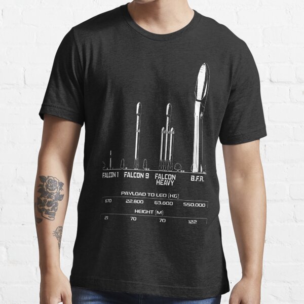 Grande fusée F *** ing (BFR) - SpaceX - Elon Musk T-shirt essentiel