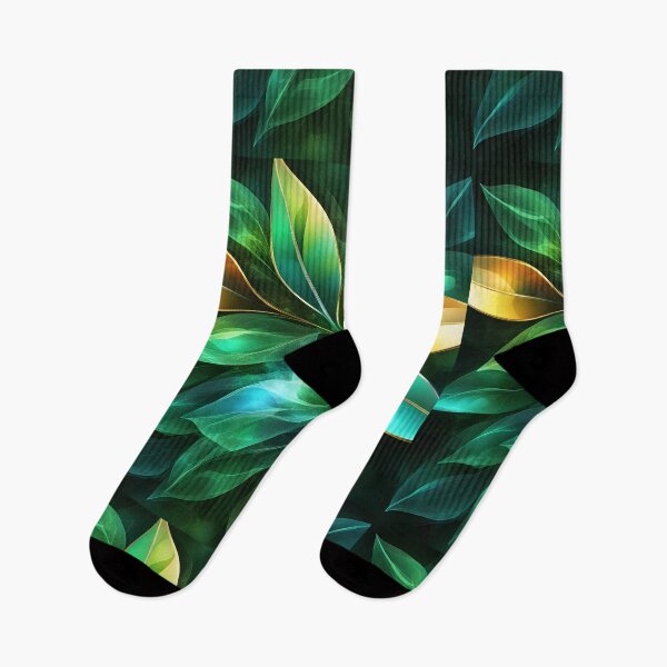 Item preview, Abstract drawing of multicolored leaves designed and sold by Super-Fox.