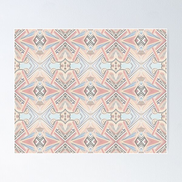 Item preview, Pastel Psychodelic Deco designed and sold by The Introvert's Press.