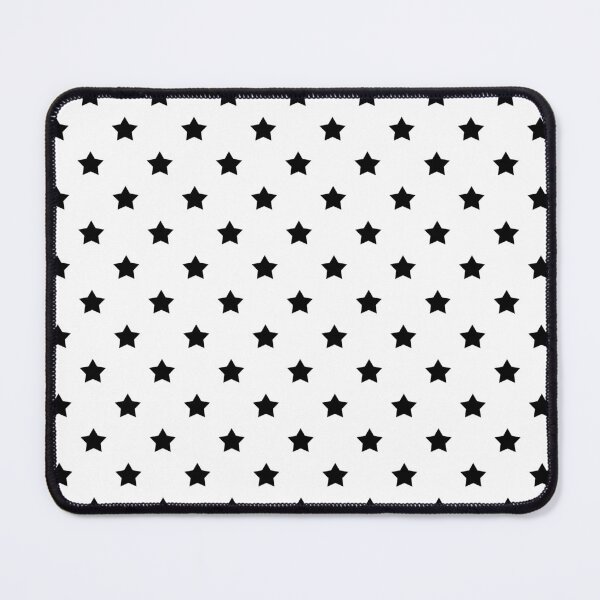 Item preview, Black Stars Pattern designed and sold by ValeriesGallery.