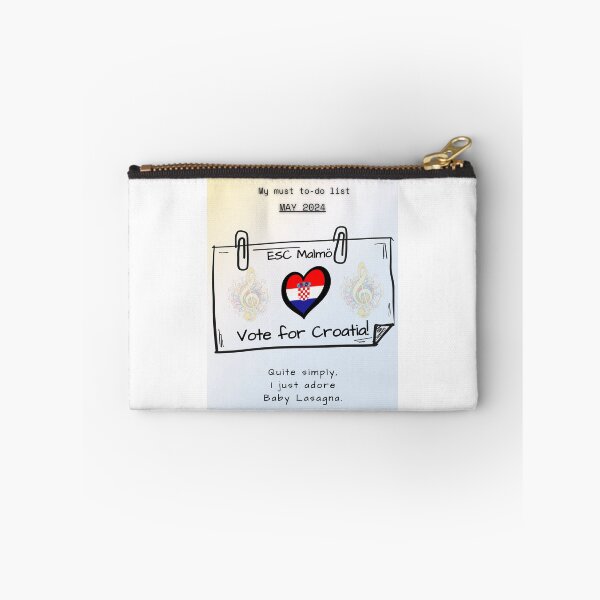 Item preview, EUROVISION SONG CONTEST 2024, VOTE FOR CROATIA designed and sold by CreativeBizarre.