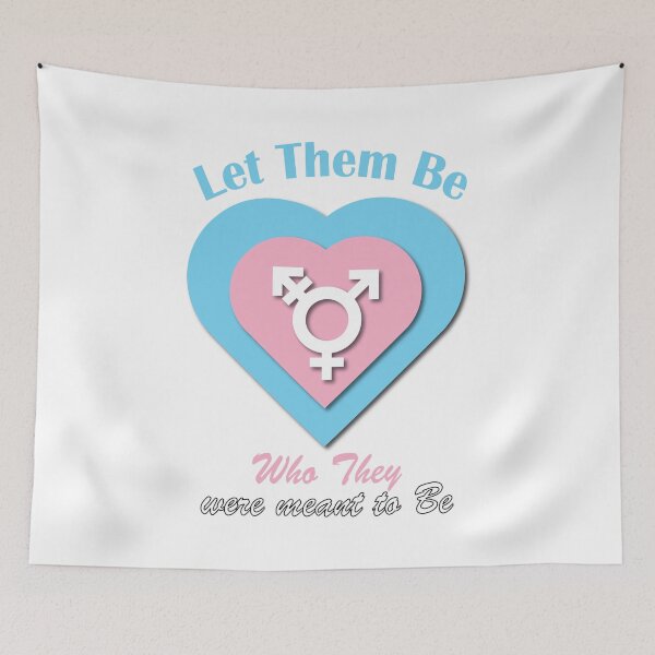 Item preview, Transgender rights support print design lgbtqia ally designed and sold by NobizArtwerkz.