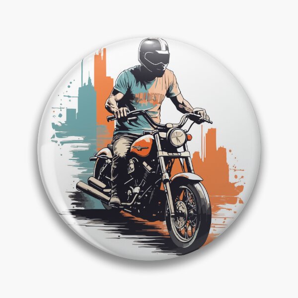 Item preview, Big Motorcycle in Action designed and sold by StellarValor.