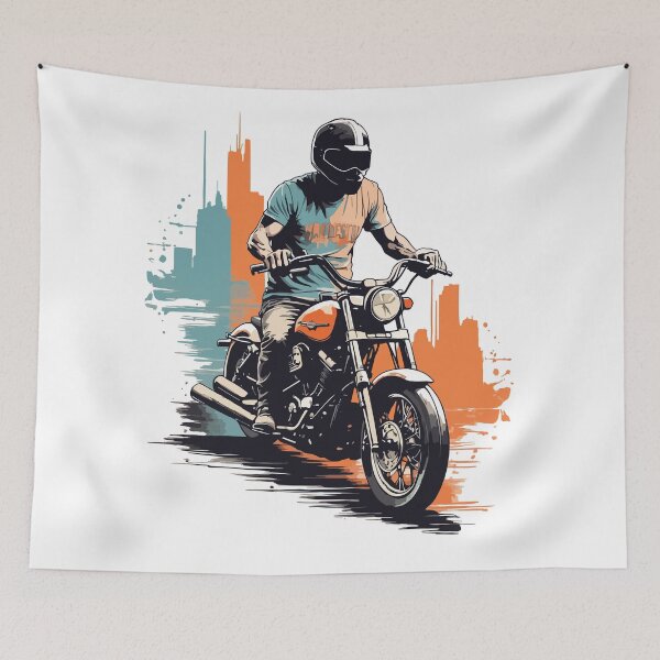 Item preview, Big Motorcycle in Action designed and sold by StellarValor.