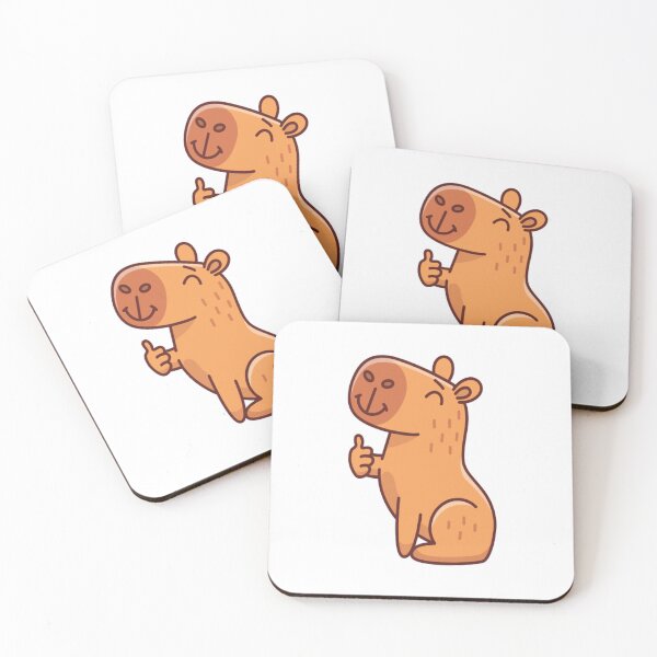 Item preview, Cute Capybara Loves designed and sold by Moad Fahim.