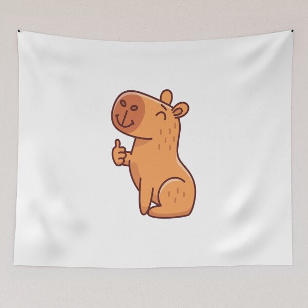 Item preview, Cute Capybara Loves designed and sold by Moad Fahim.
