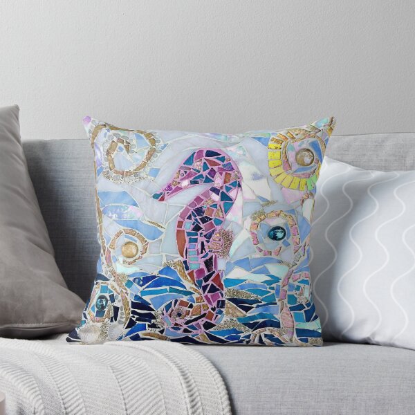 Item preview, Seahorse Mosaic designed and sold by Jan Marvin Art Studio.