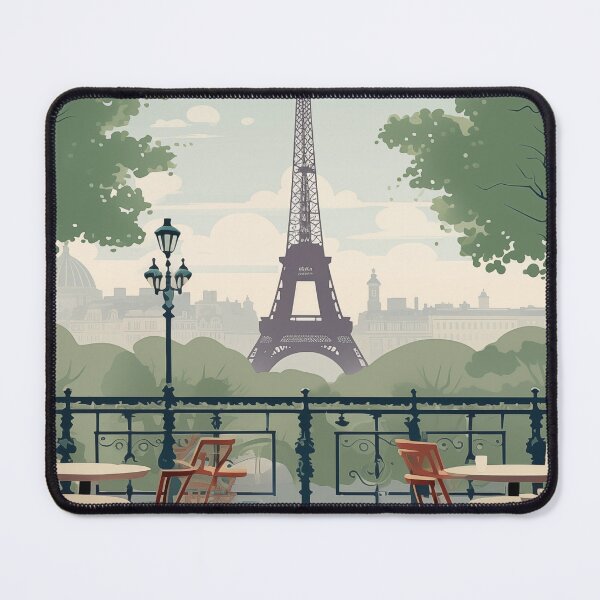 Item preview, France Paris - Vintage Retro Travel Poster Eiffel Tower designed and sold by artra-shop.