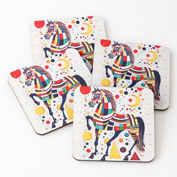 Item preview, Horse deometric with dots designed and sold by nataliakuruch.