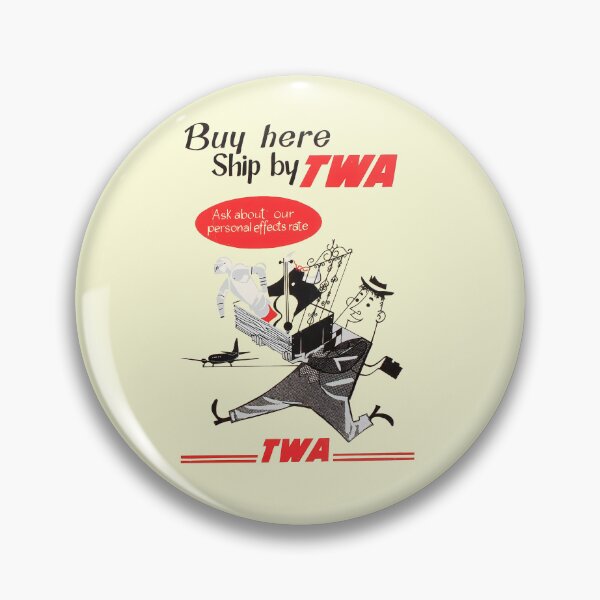 Item preview, TWA Vintage Ad designed and sold by Le-Freak.