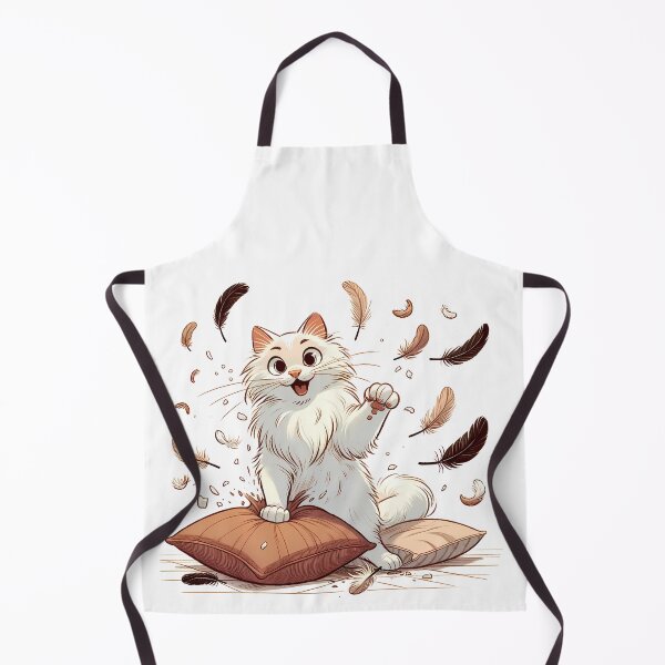 Item preview, Kitty's Feather Frenzy designed and sold by Felix Tanner.