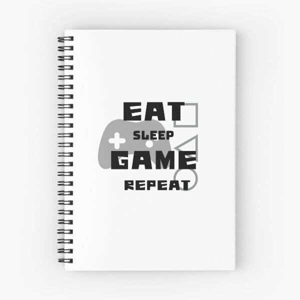 Item preview, Eat Sleep Game Repeat designed and sold by Zentee-s.