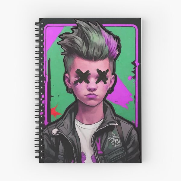 Item preview, PUNK CYBERPUNK MERCH T-SHIRT designed and sold by punkellsx.