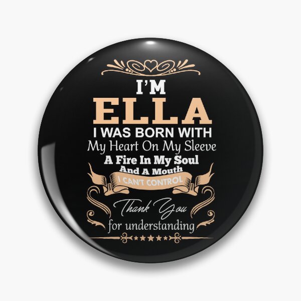 Item preview, Ella Girl Name Definition designed and sold by Share-me.