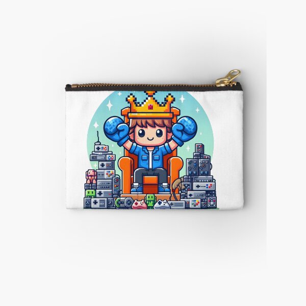 Item preview, Kawaii Game Developer With Pixelated Gloves designed and sold by CanvasCutie.