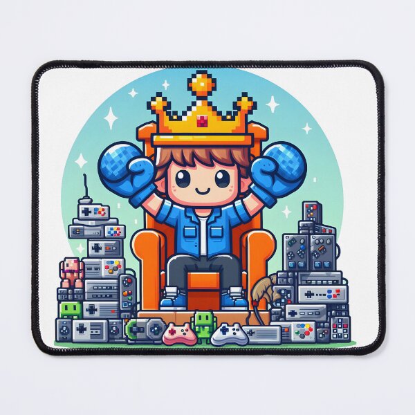 Item preview, Kawaii Game Developer With Pixelated Gloves designed and sold by CanvasCutie.