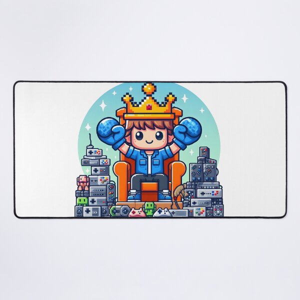 Item preview, Kawaii Game Developer With Pixelated Gloves designed and sold by CanvasCutie.
