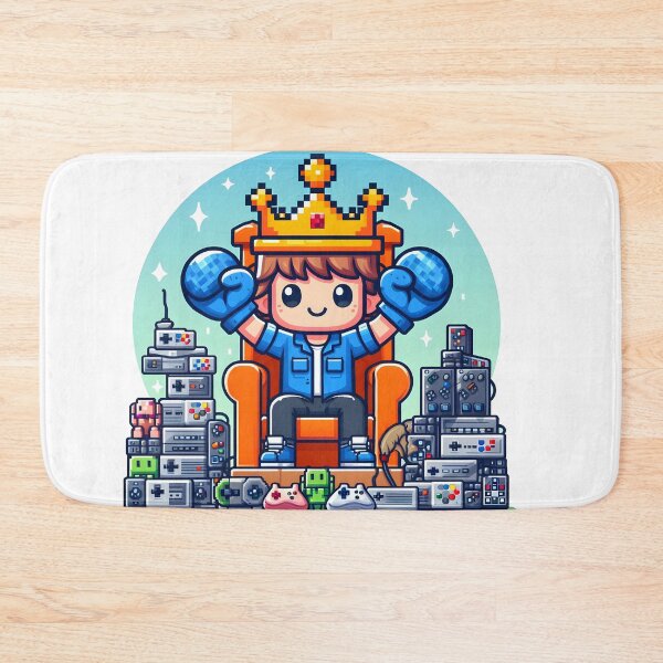 Item preview, Kawaii Game Developer With Pixelated Gloves designed and sold by CanvasCutie.
