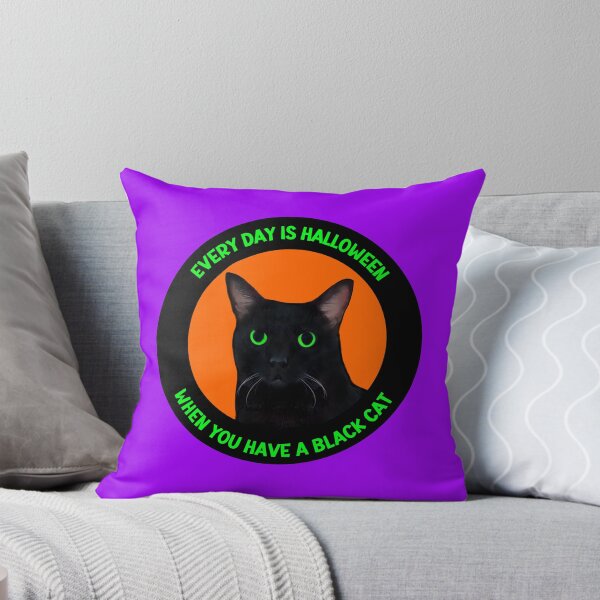 Artikelvorschau, Jeder Tag ist Halloween, wenn man eine schwarze Katze hat entworfen und verkauft von MannyShop.