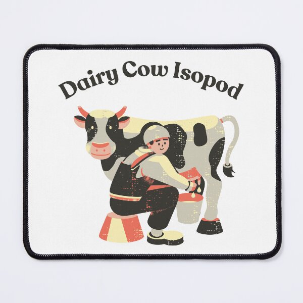 Item preview, Dairy Cow Isopod designed and sold by closettycoot.