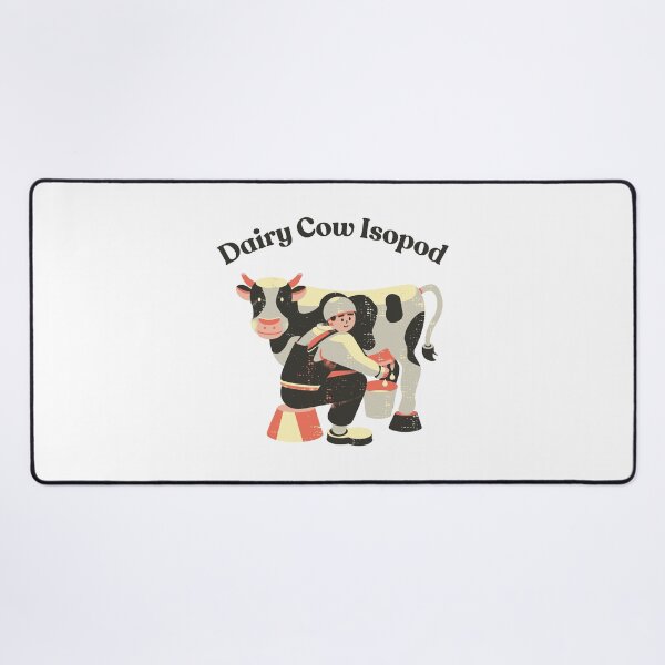 Item preview, Dairy Cow Isopod designed and sold by closettycoot.