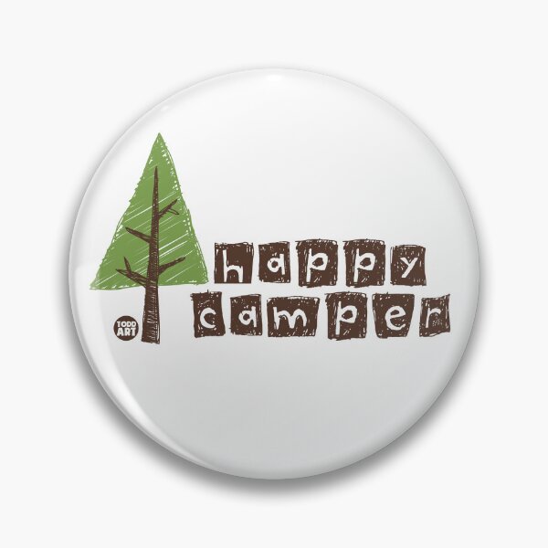 Item preview, HAPPY CAMPER - LOGO designed and sold by TODD GOLDMAN.