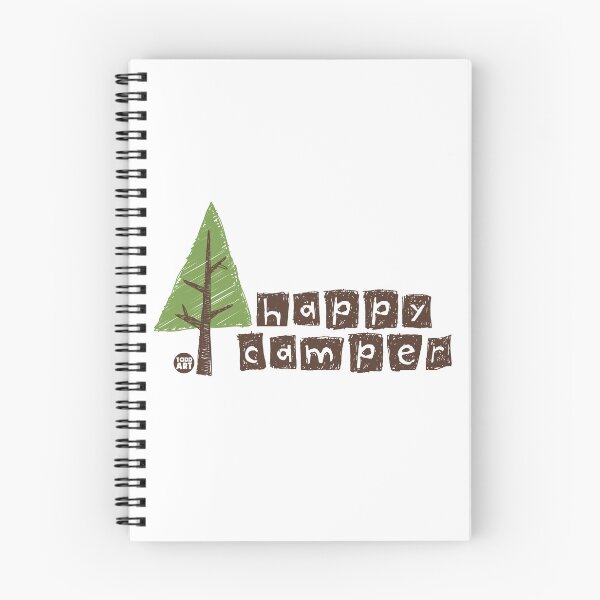Item preview, HAPPY CAMPER - LOGO designed and sold by TODD GOLDMAN.