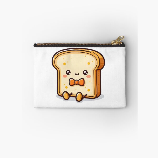 Item preview, Kawaii Toast With Bow Tie designed and sold by CanvasCutie.