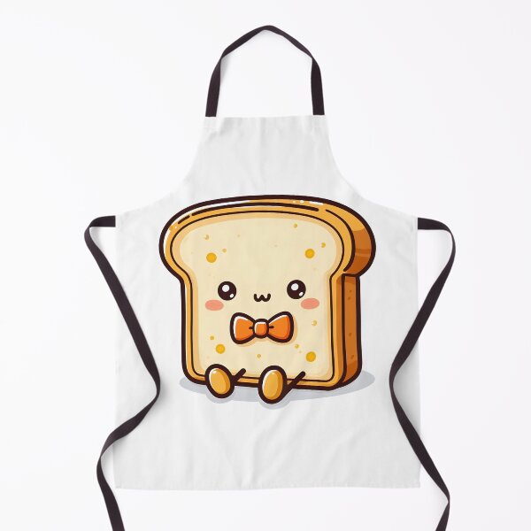 Item preview, Kawaii Toast With Bow Tie designed and sold by CanvasCutie.