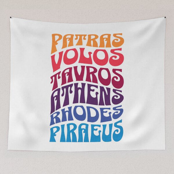 Item preview, Patras Volos Tavros Rhodes Athens Piraeus designed and sold by TheRightHonMP.
