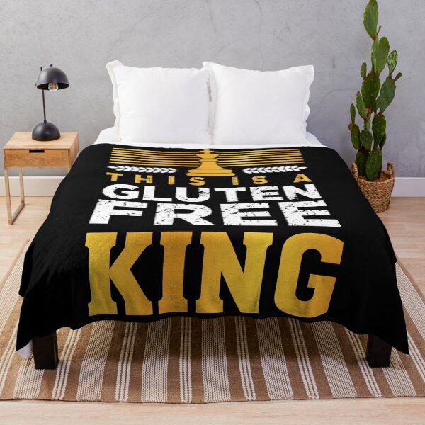 Item preview, "This is a Gluten-free King" t shirt design designed and sold by MyGluteesFree77.