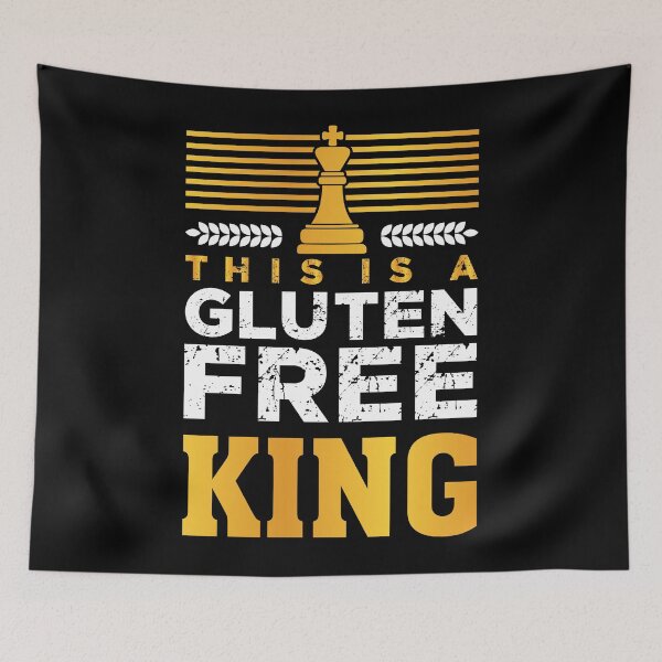 Item preview, "This is a Gluten-free King" t shirt design designed and sold by MyGluteesFree77.