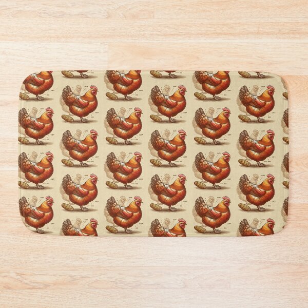 Item preview, Cute hen eating corn designed and sold by Marici8.