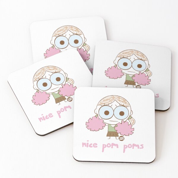 Item preview, HAPPY CAMPER - NICE POM POMS designed and sold by TODD GOLDMAN.