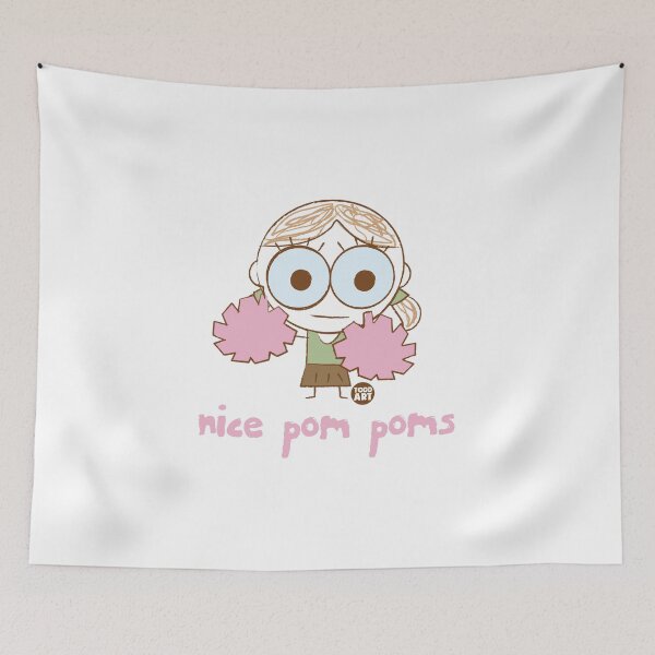 Item preview, HAPPY CAMPER - NICE POM POMS designed and sold by TODD GOLDMAN.