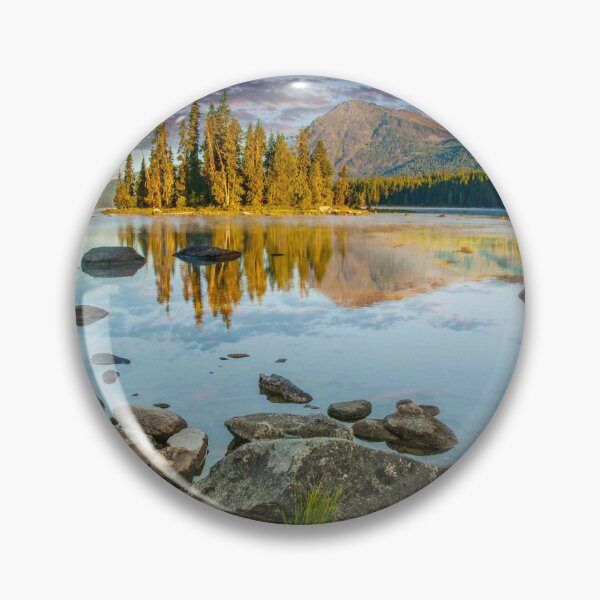 Item preview, Dirtyface Peak and Trees Reflected in a Lake at Sunrise designed and sold by Jeff Goulden Photography.
