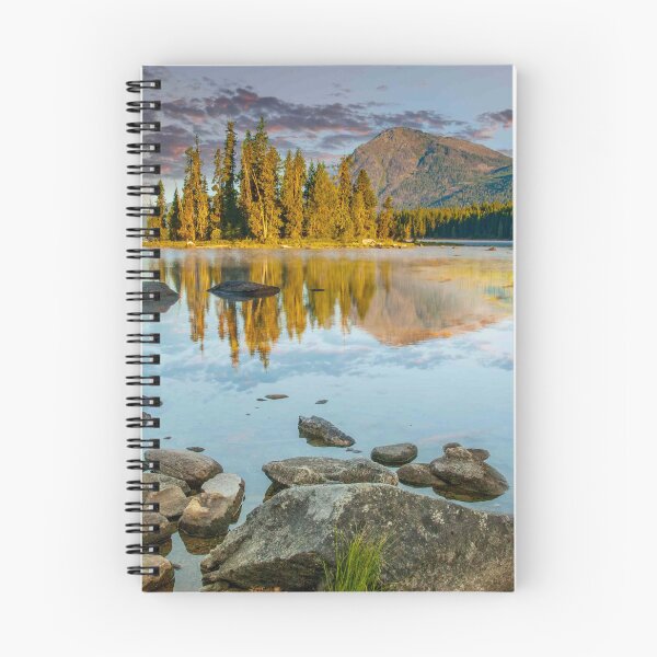 Item preview, Dirtyface Peak and Trees Reflected in a Lake at Sunrise designed and sold by Jeff Goulden Photography.