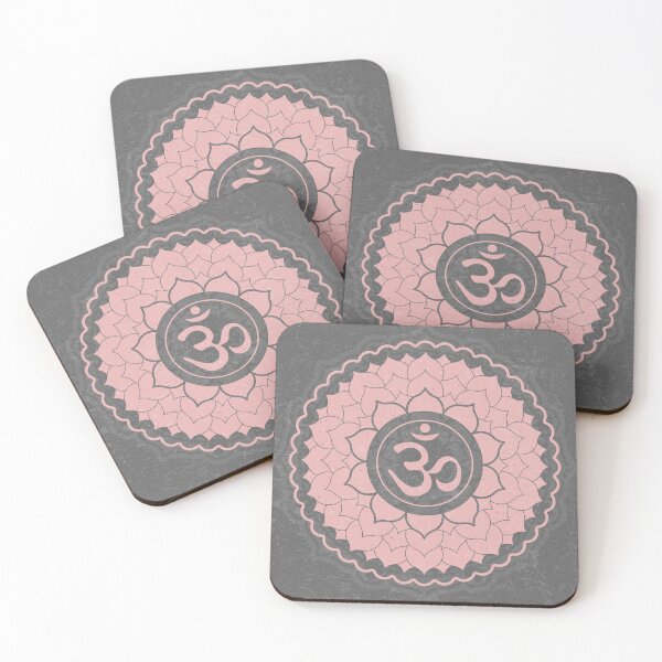 Artikelvorschau, Crown Chakra Mandala - Slate + Rose entworfen und verkauft von Irene Estelle.